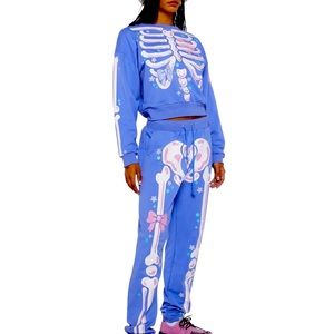 Dolls Kill Rattle My Bones Crewneck - M